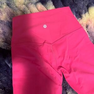 lululemon athletica Fuchsia Leggings